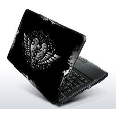 Black heart laptopmatrica